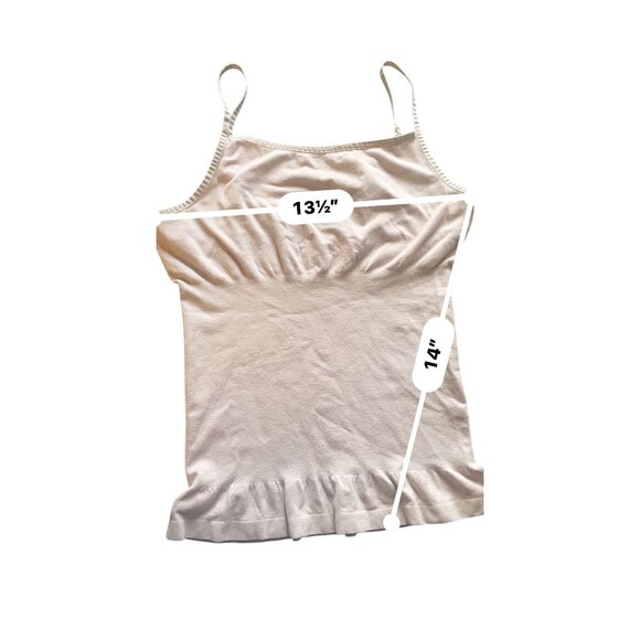 Yummie Tummie Sylvie Seamless Camisole in HUSH YT5-029 M/L slimming tank pink - Picture 3 of 6